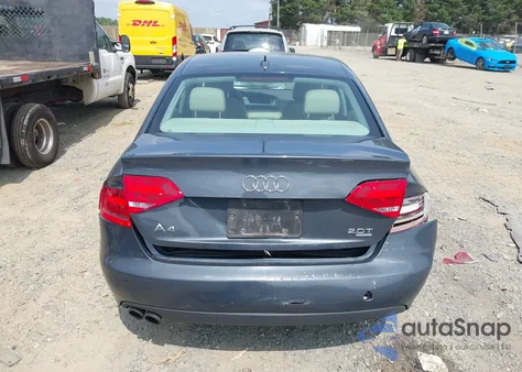 2011 Audi A4 2.0T Premium z USA, uszkodzony, nr VIN WAUBFAFL2BA082127